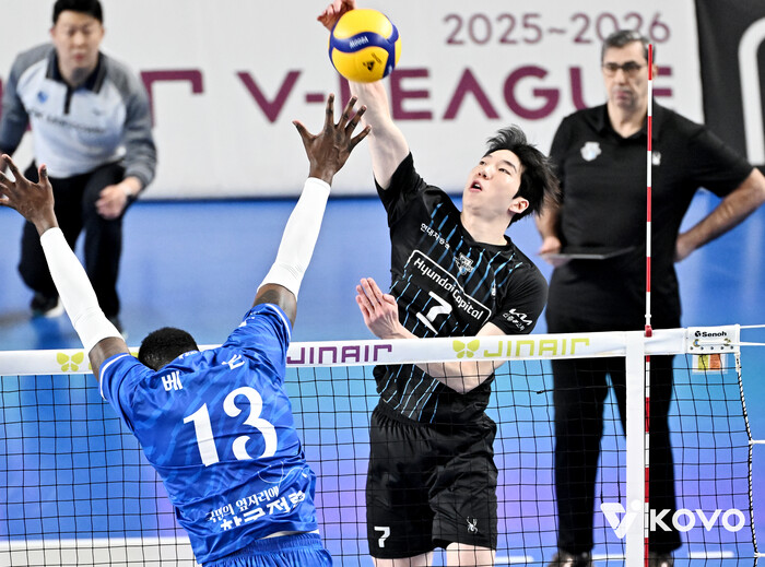 현대캐피탈 허수봉·우리카드 알리, 올...