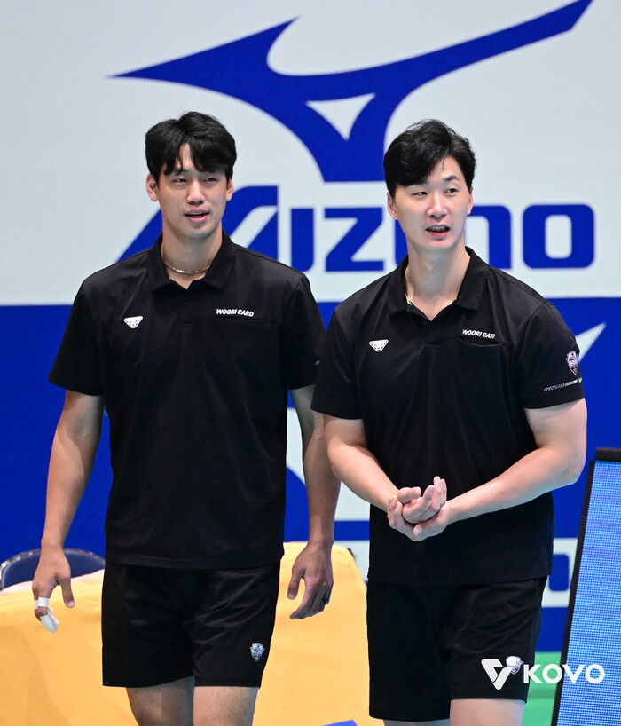 박철우 우리카드 감독 대행 &quot...